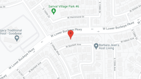 Map of the neighborhood around Harmoni Care