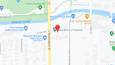 Silver Birch of Kokomo in google map