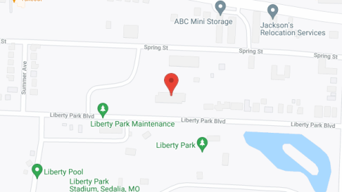 Map of the neighborhood around Liberty Apartments