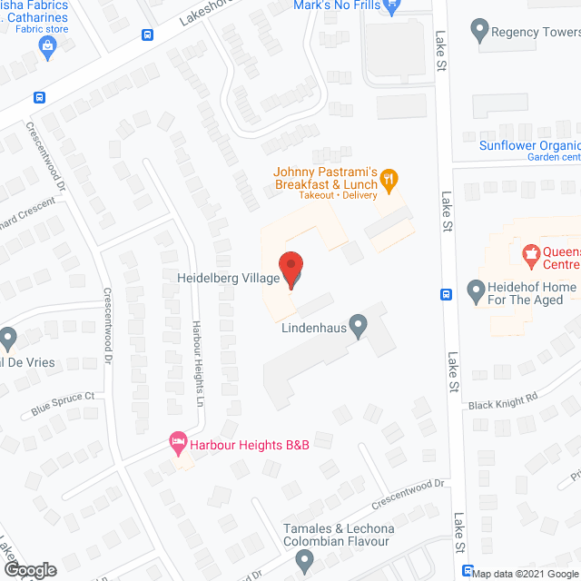 Heidelberg Village in google map