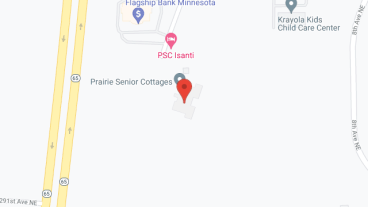 Prairie Senior Cottages of Isanti in google map