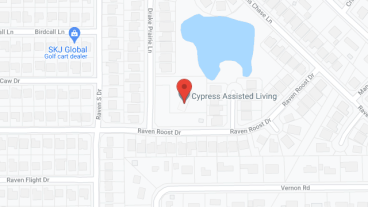 Cypress Assisted Living- Drake Prairie Lane in google map