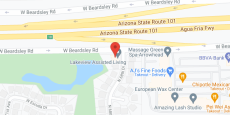Lakeview Assisted Living in google map