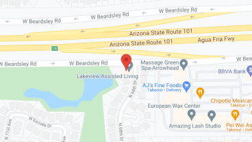 Lakeview Assisted Living in google map