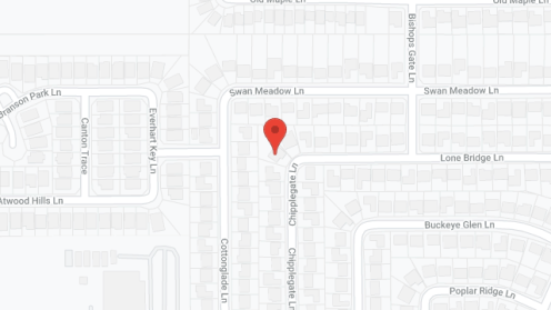 Map of the neighborhood around God Is My Rock
