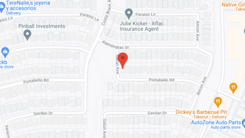 Map of the neighborhood around Olive Care Home