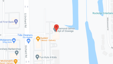 Diamond Senior Apartments in google map