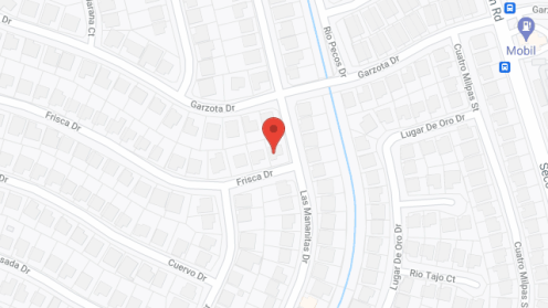 Map of the neighborhood around Alora's Home Care