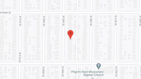 Map of the neighborhood around Beyond Blessed