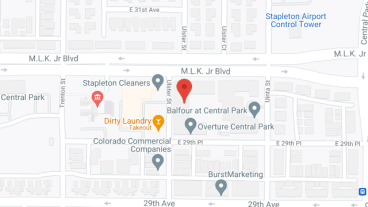 Overture Stapleton Apartments in google map