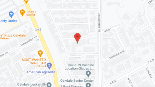 Map of the neighborhood around Heritage Oaks Senior Apartments