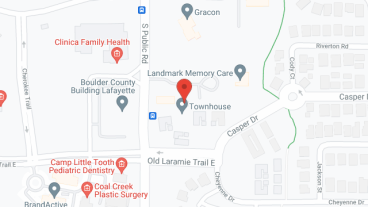 Landmark Memory Care in google map