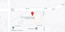 Spring Gardens Lindon in google map