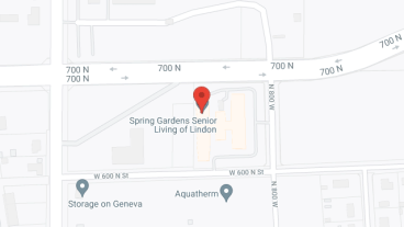 Spring Gardens Lindon in google map