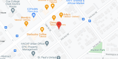 Commonwealth Apartments in google map