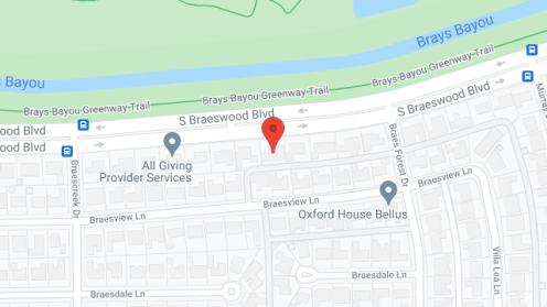 Map of the neighborhood around Braeburn Manor Assisted Living Center