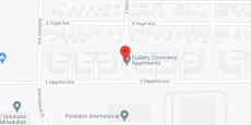 Cudahy Commons in google map