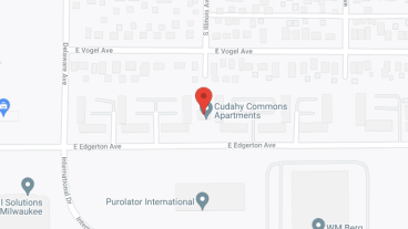 Cudahy Commons in google map