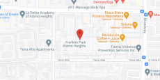 Franklin Park Alamo Heights IL in google map
