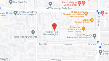Franklin Park Alamo Heights IL in google map