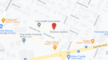 Winslow Gardens in google map