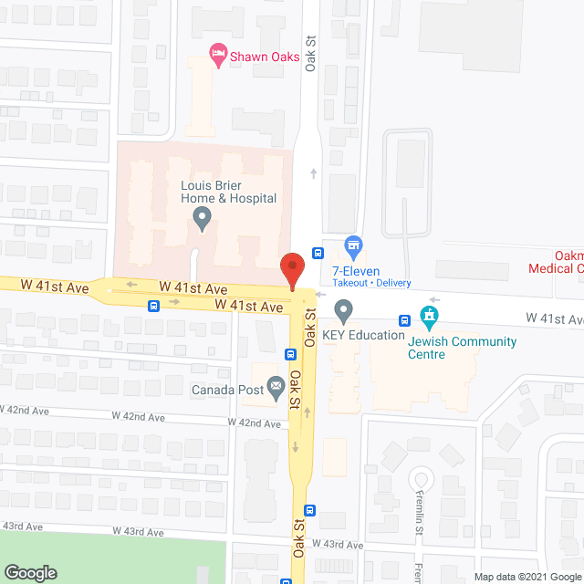 The Louis Brier Home and Hospital (PUBLIC) in google map