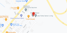 Lake Parke Senior Living in google map