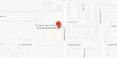 Thorne Crest Retirement Community in google map