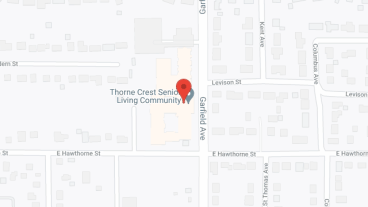 Thorne Crest Retirement Community in google map