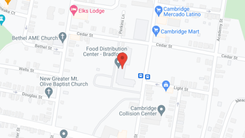 Map of the neighborhood around Bradford House Apt.