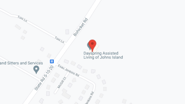 Dayspring Johns Island in google map