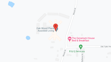 Oak Wood Place Independent Living in google map