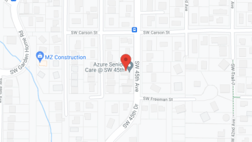 Azure Senior Care Home in google map