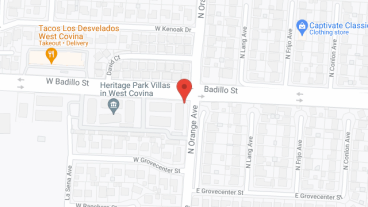 Heritage Park West Covina in google map