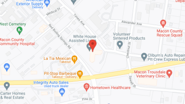 The White House Assisted Living in google map