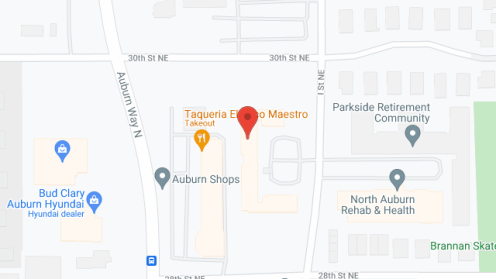 Map of the neighborhood around Village Concepts of Auburn – Brannan Park