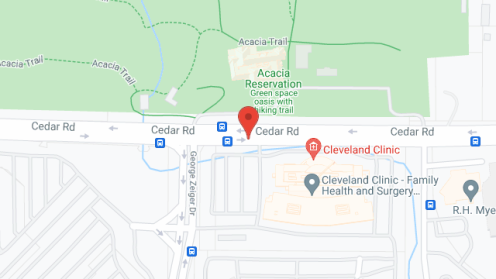 Map of the neighborhood around Deer Creek Lodge