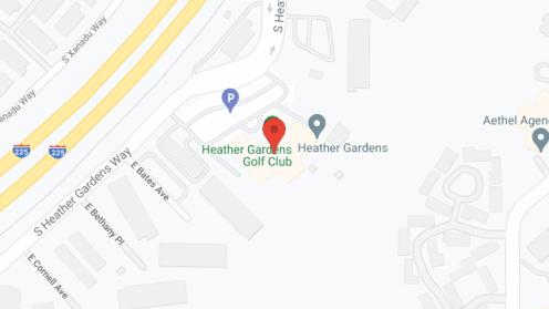 Map of the neighborhood around Heather Gardens