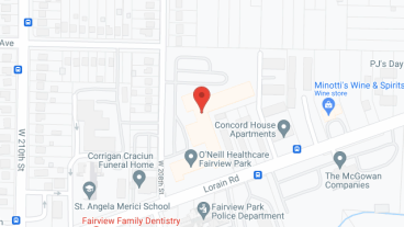 O'Neill Healthcare Fairview Park in google map