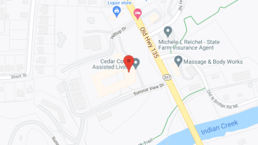 Cedar Court in google map
