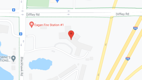 Map of the neighborhood around Eagan Pointe