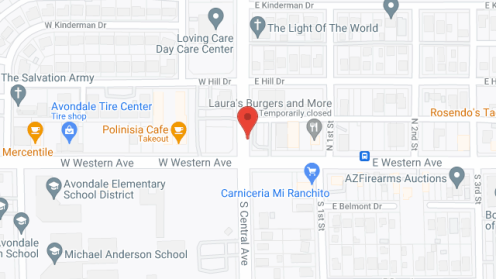 Map of the neighborhood around Ocean Senior Care