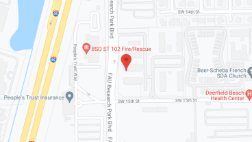Praxis of Deerfield Beach in google map