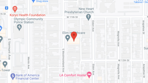 Map of the neighborhood around Elim Silvertown
