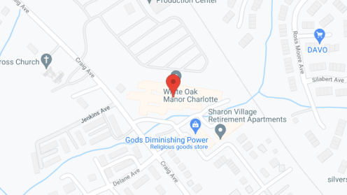Map of the neighborhood around Sharon Village