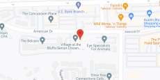 Village at the Bluffs in google map