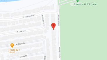Blueberry Hill in google map