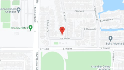 Map of the neighborhood around Tender Care Assisted Living