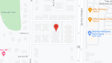 Cottages of Albertville Townhomes in google map
