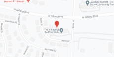 The Village of Bedford Walk in google map
